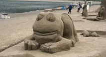 Дивовижні фігури з піску – мій маленький затишний куточок піску