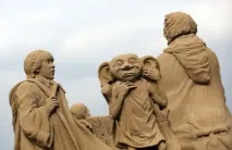 Дивовижні фігури з піску – мій маленький затишний куточок піску