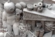 Дивовижні фігури з піску – мій маленький затишний куточок піску