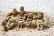 Дивовижні фігури з піску – мій маленький затишний куточок фігури