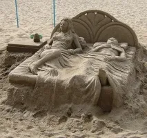 Дивовижні фігури з піску – мій маленький затишний куточок піску