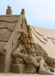 Дивовижні фігури з піску – мій маленький затишний куточок дивовижні