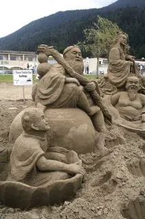 Дивовижні фігури з піску – мій маленький затишний куточок фігури