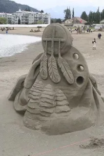 Дивовижні фігури з піску – мій маленький затишний куточок фігури