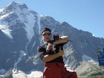 Уральський кіт-альпініст підкорив Ельбрус разом зі своїм господарем уральський