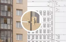 Вентильований фасад з керамограніту на різних системах відео фасад