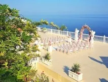 Виїзні заходи Крим бенкет, весілля на морі у Криму - готель Ірей заходи