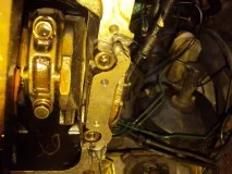 Заміна заднього сальника колінвалу, кришка корінного підшипника F3R заднього