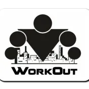 Значок 50мм Значок Street Workout 50мм - WorkOut фітнес міських вулиць workout