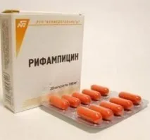 Рифампіцин показання до застосування препарату та побічні дії препарату