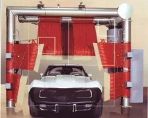 Автоматичне сушіння машин після тунельного, портального або ручного миття сушіння