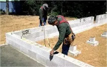 Обв’язування фундаменту язування