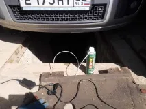 Чищення випарника кондиціонера чищення