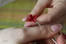 Квіточка бузку та листочок квіточка