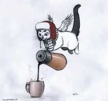 Що ви можете сказати, дивлячись у котячі очі, Рудий кіт дивлячись