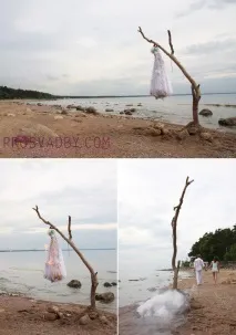 Екстремальний передвесільний trash-the-dress Валерії-Ромашки та Ярика передвесільний