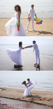 Екстремальний передвесільний trash-the-dress Валерії-Ромашки та Ярика було