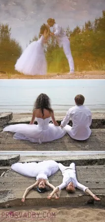 Екстремальний передвесільний trash-the-dress Валерії-Ромашки та Ярика передвесільний