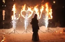 Фаєр-шоу на весілля – чарівна вогняна вистава фаєр-шоу