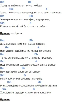 Місто казка, місто мрія» акорди та розбір на гітарі акорди