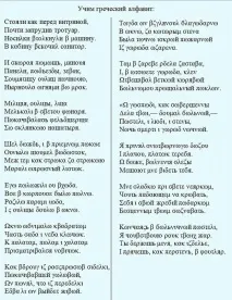 Грецька абетка з перекладом на українську літер