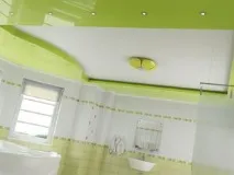 Використання сучасних матеріалів для оформлення стелі у ванній кімнаті. використання
