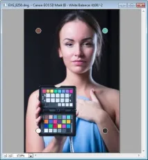 Використання ColorChecker Passport #2 Profile