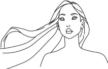 Як намалювати Покахонтас олівцем поетапно, ❤Lessdraw❤ покахонтас