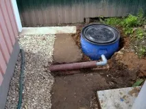 Як організувати стік для літнього душу літнього