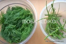 Як заморозити кріп або петрушку на зиму. зелень