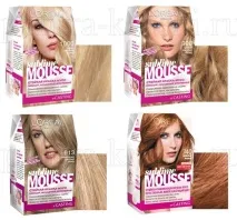 ФАРБА МУС ЛОРЕАЛЬ ПАЛІТРА - Фарба для волосся L OREAL Sublime mousse by Casting ВІДГУК, Сон дитини sublime