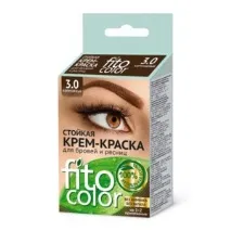 Крем-фарба для брів і вій Fito Color стійка - «ФАРБА ДЕШЕВО І СЕРДИТО АБО МІЙ ІДЕАЛ фото», крем-фарба