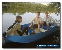 Човен своїми руками із поліпропілену човен