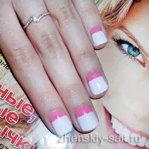 Манікюр для дівчаток підлітків у стилі - Hello Kitty - з фото описом манікюр