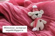 Майстер-клас ведмедика-брошки деталі