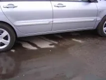 Шумоізоляція порогів та задніх колісних арок задніх