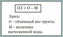 Об’ємна вага ґрунту для забудовника вага