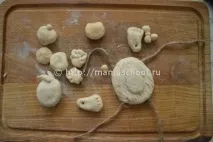 Мавпа із солоного тіста майстер-клас, Як зліпити мавпу з тіста мавпа