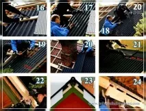 Новий дах поверх старої - як зробити своїми руками (ондулін чи єврошифер) - Легка справа зробити