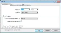 Оптимізація та тестування радників у тестері стратегій на прикладі радника Ілан 1 оптимізація