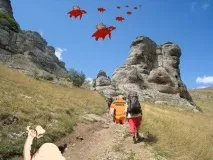 Оповідь про те, як богатирі Земель українців із Кліщем Кримським у Долині Привидів билися богатирі