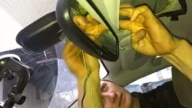Підключив відеореєстратор та антирадар під дах відеореєстратор