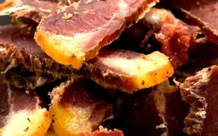 melktert biltong