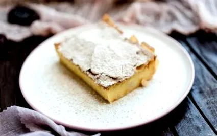 purple bougatsa