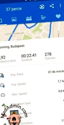 стартиране Cardio Trainer