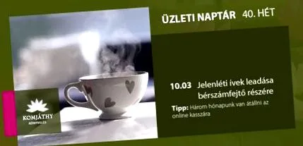 діловий календар