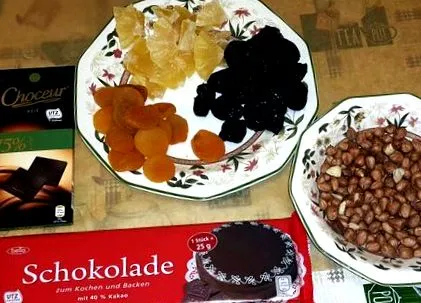 шоколадови сливи