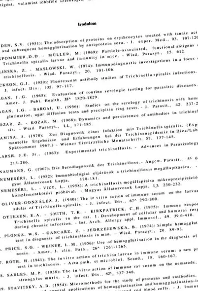 трихинелоза поради