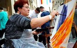 една страна живописния маратон