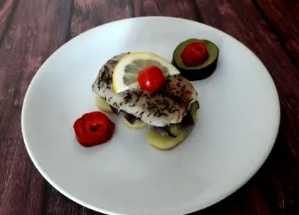 риба зеленчуци
